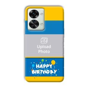 Happy Birthday Customized Printed Back Cover for OnePlus Nord 2T 5G