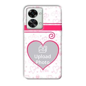 Hearts Customized Printed Back Cover for OnePlus Nord 2T 5G