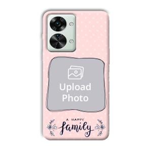 Happy Family Customized Printed Back Cover for OnePlus Nord 2T 5G