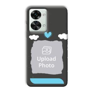 Love & Clouds Customized Printed Back Cover for OnePlus Nord 2T 5G
