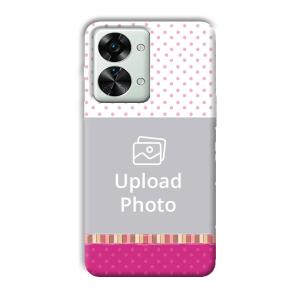 Baby Pink Design Customized Printed Back Cover for OnePlus Nord 2T 5G