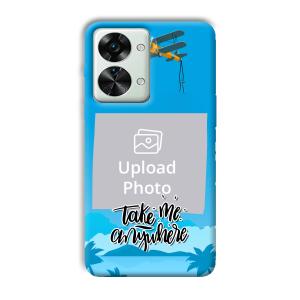 Take Me Anywhere Travel Customized Printed Back Cover for OnePlus Nord 2T 5G