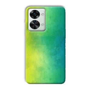 Green Pattern Phone Customized Printed Back Cover for OnePlus Nord 2T 5G