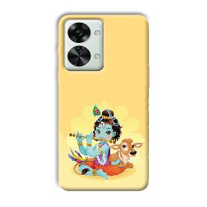 Baby Krishna Phone Customized Printed Back Cover for OnePlus Nord 2T 5G
