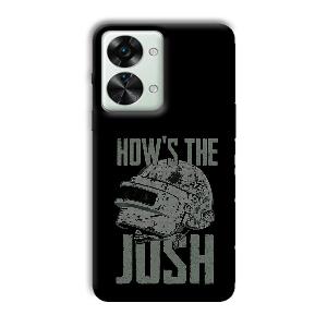 How's The Josh Phone Customized Printed Back Cover for OnePlus Nord 2T 5G