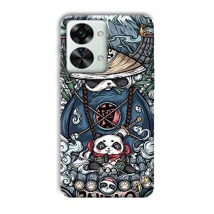 Panda Q Phone Customized Printed Back Cover for OnePlus Nord 2T 5G