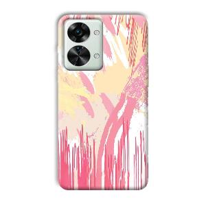 Pink Pattern Designs Phone Customized Printed Back Cover for OnePlus Nord 2T 5G
