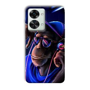 Cool Chimp Phone Customized Printed Back Cover for OnePlus Nord 2T 5G