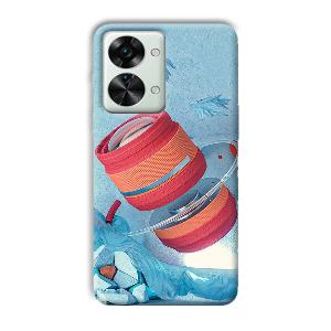 Blue Design Phone Customized Printed Back Cover for OnePlus Nord 2T 5G