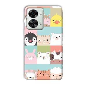 Kittens Phone Customized Printed Back Cover for OnePlus Nord 2T 5G