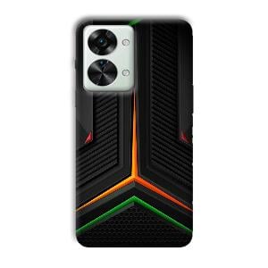 Black Design Phone Customized Printed Back Cover for OnePlus Nord 2T 5G