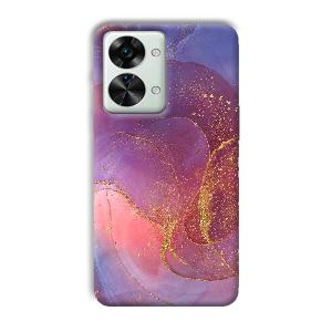 Sparkling Marble Phone Customized Printed Back Cover for OnePlus Nord 2T 5G