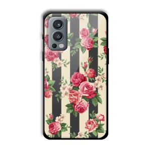 Wall of Flowers Customized Printed Glass Back Cover for OnePlus Nord 2