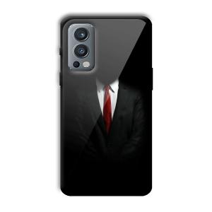 Hitman Customized Printed Glass Back Cover for OnePlus Nord 2