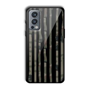 Camo Customized Printed Glass Back Cover for OnePlus Nord 2