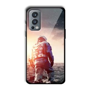 Interstellar Traveller Customized Printed Glass Back Cover for OnePlus Nord 2