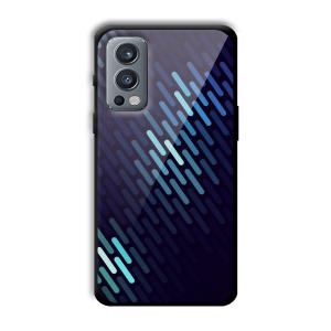 Blue Tiles Customized Printed Glass Back Cover for OnePlus Nord 2