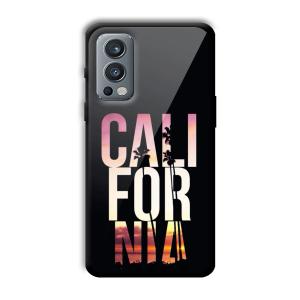 California Customized Printed Glass Back Cover for OnePlus Nord 2