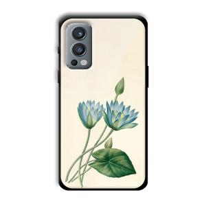Flowers Customized Printed Glass Back Cover for OnePlus Nord 2
