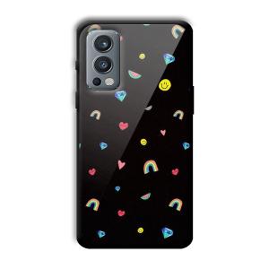 Multi Object Customized Printed Glass Back Cover for OnePlus Nord 2