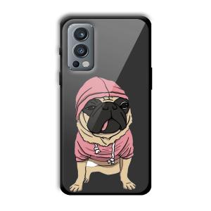 Cool Dog Customized Printed Glass Back Cover for OnePlus Nord 2