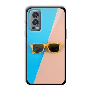 Cool Sunglasses Customized Printed Glass Back Cover for OnePlus Nord 2