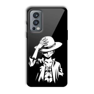 Cool Dude Customized Printed Glass Back Cover for OnePlus Nord 2