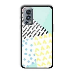 Cool Pattern Customized Printed Glass Back Cover for OnePlus Nord 2