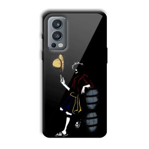 Cool Boy Customized Printed Glass Back Cover for OnePlus Nord 2