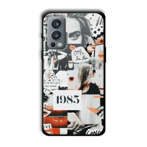 1985 Customized Printed Glass Back Cover for OnePlus Nord 2