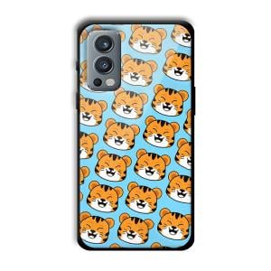 Laughing Cub Customized Printed Glass Back Cover for OnePlus Nord 2
