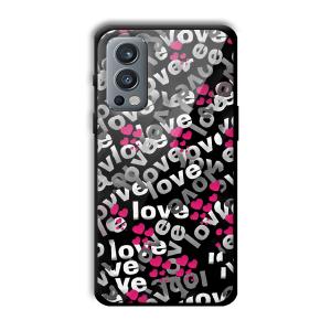 Love Customized Printed Glass Back Cover for OnePlus Nord 2