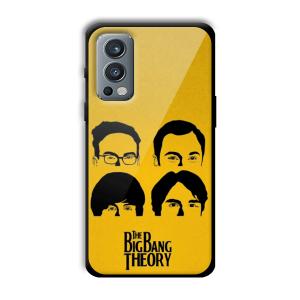 Yellow Theme Customized Printed Glass Back Cover for OnePlus Nord 2