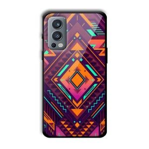 Purple Prism Customized Printed Glass Back Cover for OnePlus Nord 2