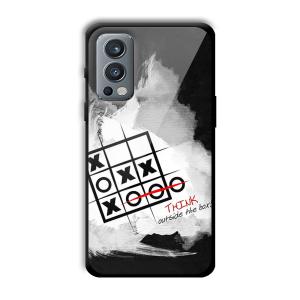 Think Outside the Box Customized Printed Glass Back Cover for OnePlus Nord 2