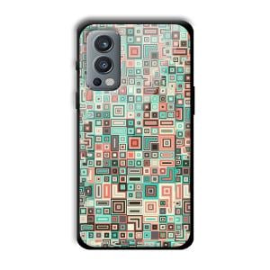 Green Maze Customized Printed Glass Back Cover for OnePlus Nord 2