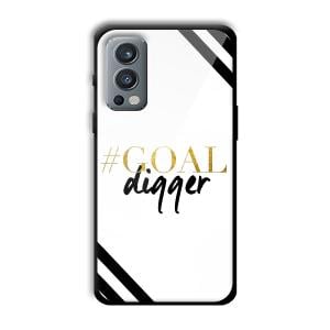 Goal Digger Customized Printed Glass Back Cover for OnePlus Nord 2