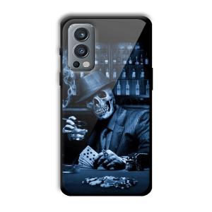 Scary Man Customized Printed Glass Back Cover for OnePlus Nord 2