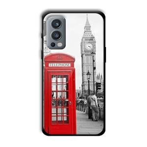 Telephone Retro Customized Printed Glass Back Cover for OnePlus Nord 2