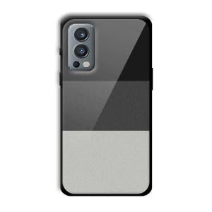 Shades of Grey Customized Printed Glass Back Cover for OnePlus Nord 2