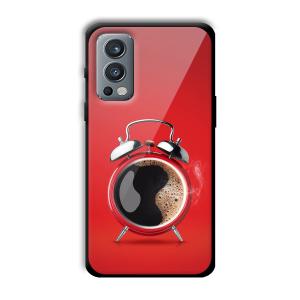 Morning Coffee Customized Printed Glass Back Cover for OnePlus Nord 2