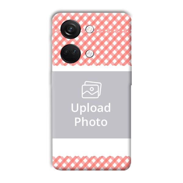 Cloth Pattern Customized Printed Back Cover for OnePlus