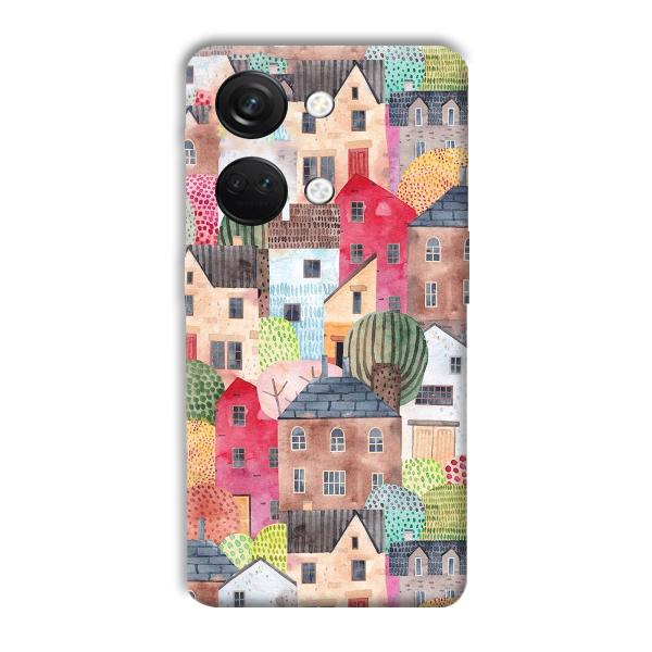 Colorful Homes Phone Customized Printed Back Cover for OnePlus