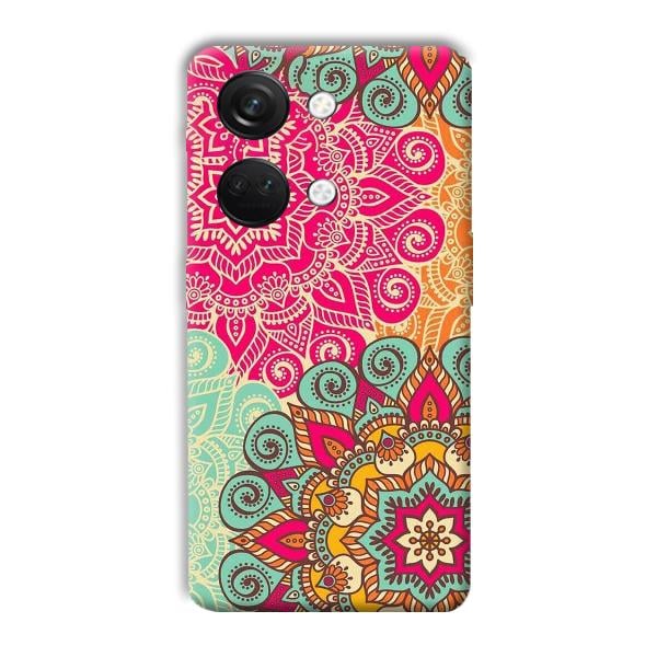 Floral Design Phone Customized Printed Back Cover for OnePlus