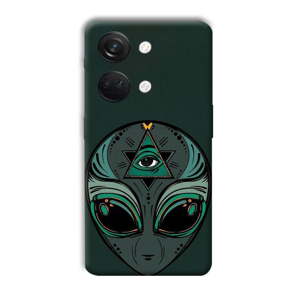 Alien Phone Customized Printed Back Cover for OnePlus