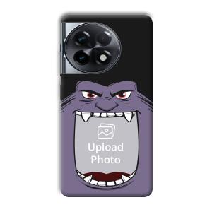 Purple Monster Customized Printed Back Cover for OnePlus 11R