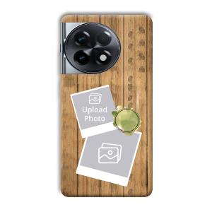 Wooden Photo Collage Customized Printed Back Cover for OnePlus 11R