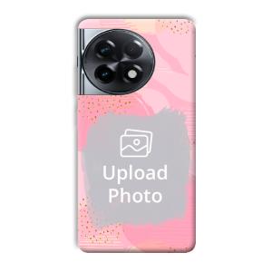 Sparkly Pink Customized Printed Back Cover for OnePlus 11R