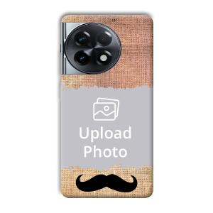 Moustache Customized Printed Back Cover for OnePlus 11R