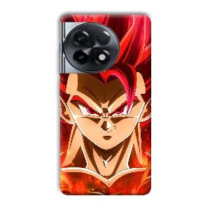 Goku Design Phone Customized Printed Back Cover for OnePlus 11R